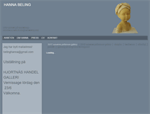 Tablet Screenshot of hannabeling.com